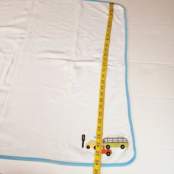 Baby Boy Gymboree Cars Bus Vehicle Blanket  Beep Mr. Lovebug - Picture 8 of 8